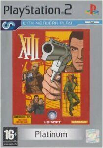 PlayStation2 : XIII (Platinum PS2) beschikbaar voor biedingen