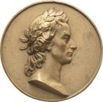 Einseitige Gipsmedaille ohne Jahr Personenmedaille Schill..., Verzenden