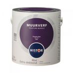 Histor Perfect Finish Muurverf Mat - Zwarte bes 6984 - 2,..., Zwart, Nieuw, Ophalen of Verzenden, Verf