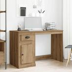 vidaXL Bureau artisanaal eikenkleurig 50 x 115 x 75 cm, Huis en Inrichting, Bureaus, Verzenden, Nieuw