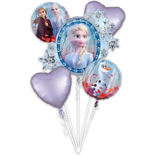 Frozen 2 Helium Ballon Set 5 delig leeg, Hobby en Vrije tijd, Feestartikelen, Nieuw, Verzenden