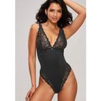 Lascana Body met hoge beenopeningen en fijne kant, sexy, Kleding | Dames, Verzenden