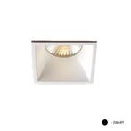 Inbouwspot BWS Lucina SQ LED 6.3x6.3x9.5 cm Zwart, Ophalen of Verzenden, Nieuw, Bad