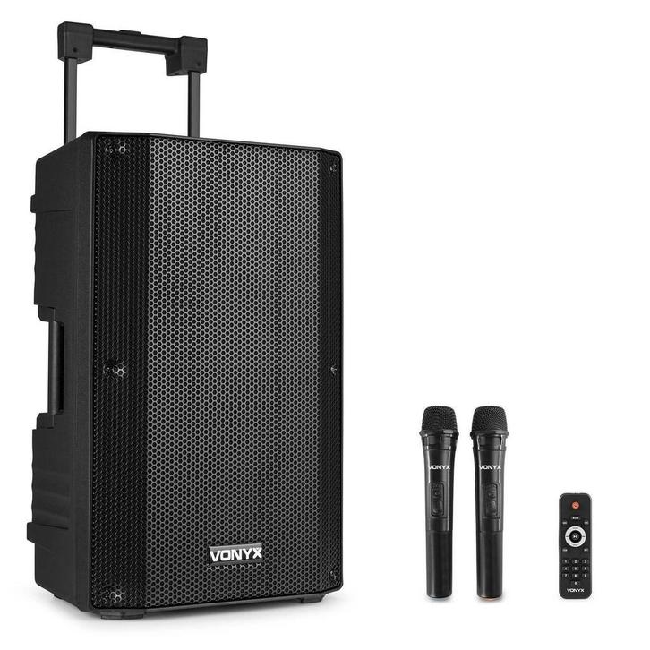 Retourdeal - Vonyx VSA500 ABS 12 portable speaker met Bluet, Audio, Tv en Foto, Luidsprekers, Zo goed als nieuw, Verzenden
