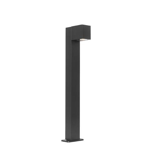 Industriële staande buitenlamp zwart 65 cm IP44 - Baleno, Tuin en Terras, Buitenverlichting, Nieuw, Minder dan 50 watt