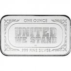 1 Troy Ounce - Zilver .999 - Highland Mint US Flag (Zonder, Postzegels en Munten, Edelmetalen en Baren