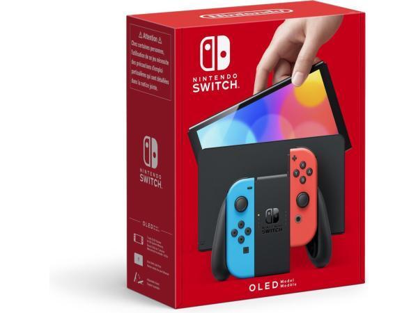 Veiling - Nintendo Switch OLED - Blauw/Rood, Spelcomputers en Games, Spelcomputers | Nintendo Switch