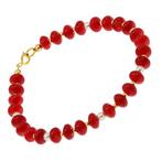 Koraal - Zilver - Armband