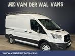 Ford Transit 2.0 TDCI 130pk L2H2 Euro6 Airco | Navigatie | I, Auto's, Ford, Wit, Nieuw, Transit, Lease