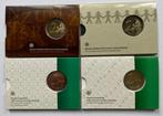 Litouwen. 2 euro 2015/2023 (4 coincards)BU (Zonder