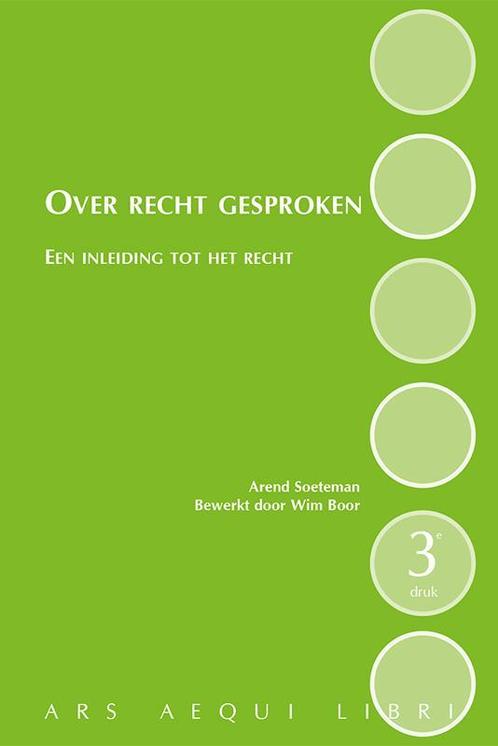 Over recht gesproken / Ars Aequi Cahiers 9789069166483, Boeken, Wetenschap, Gelezen, Verzenden