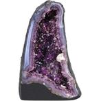 Vivid Amethyst - Geode - 34x20x16 cm- 11 kg, Verzamelen, Mineralen en Fossielen