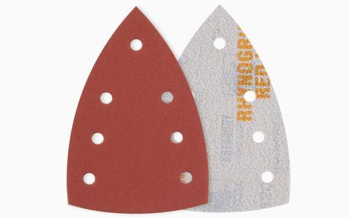 Indasa RED LINE Delta schuurpapier Sheet met 7 gaten 50 stuk, Doe-het-zelf en Verbouw, Verf, Beits en Lak, Nieuw, Ophalen of Verzenden