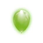 Groene Led Ballonnen 26cm 5st, Hobby en Vrije tijd, Verzenden, Nieuw