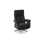 Relaxfauteuil Haarlo - relaxfauteuils - Antraciet, Nieuw, Stof