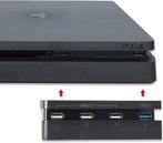 USB Hub Playstation Slim - USB Hub PS4 - 4 Poort USB Hub - G, Computers en Software, Nieuw, Ophalen of Verzenden