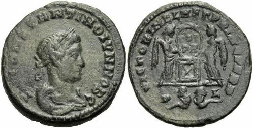 Roemisches Kaiserreich Constantin Ii Follis Lyon 320 Vict..., Postzegels en Munten, Munten | Europa | Niet-Euromunten, Verzenden
