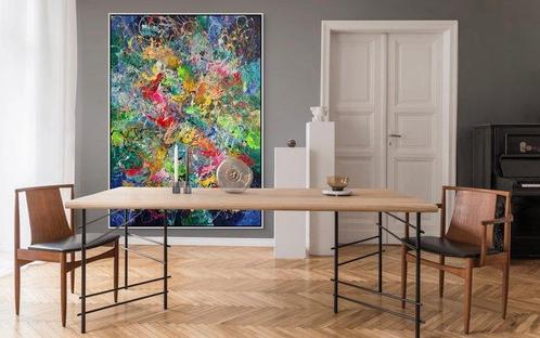Ivanka Matiss - Monet’s gardens N.15 XXL, Antiek en Kunst, Kunst | Schilderijen | Modern