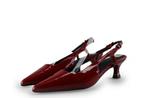 Manfield Slingbacks in maat 39 Rood | 10% korting, Verzenden, Zo goed als nieuw, Manfield, Rood