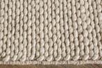 Design Vloerkleed WOL 240x160cm lichtbeige gemaakt van wol -, Ophalen of Verzenden, Nieuw