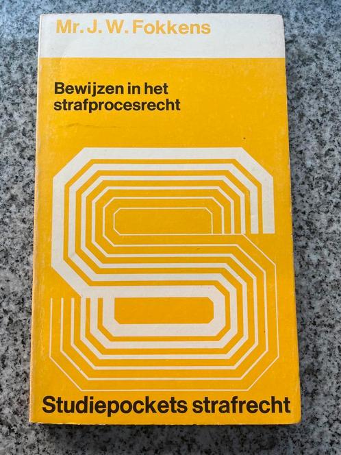 Bewijzen in het strafprocesrecht, Boeken, Politiek en Maatschappij, Juridisch en Recht, Nederland, Gelezen, Verzenden