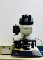 Zeer uitgebreide Leica/Leitz DMRB microscoop, Audio, Tv en Foto, Optische apparatuur | Microscopen, Ophalen, Zo goed als nieuw