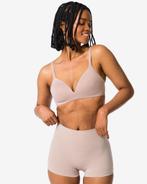 HEMA Licht corrigerende shortie naadloos katoen beige, Verzenden, Beige