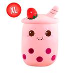 Bubble Tea Pink Snuggle Shape Knuffel, Verzenden, Nieuw