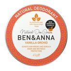 Ben & Anna Deodorant Créme Vanilla Orchid 45 gr, Nieuw, Verzenden