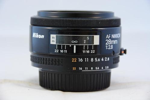 Nikon AF Nikkor 28mm/2.8 in MOOIE STAAT LEES ADVERTENTIE, Audio, Tv en Foto, Fotografie | Lenzen en Objectieven, Gebruikt, Groothoeklens