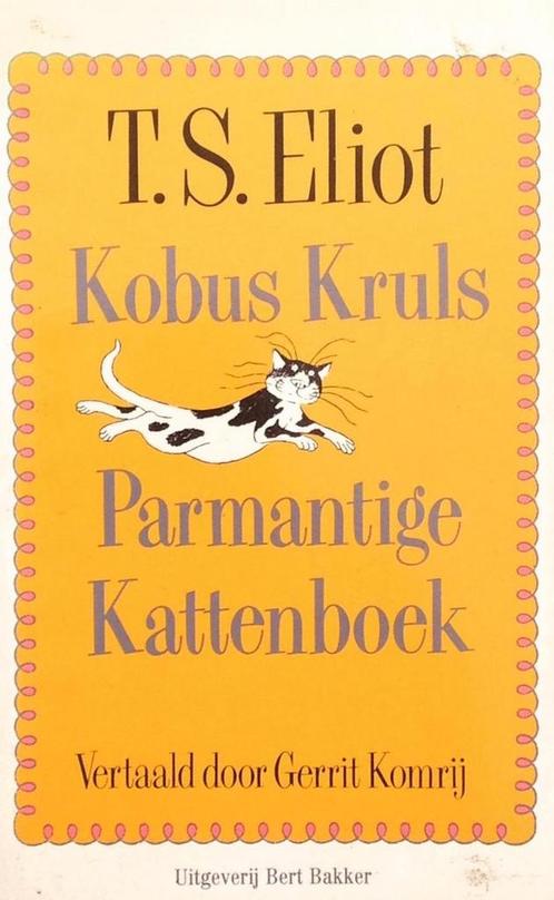 Kobus Kruls parmantige katteboek 9789035100084 T.S. Eliot, Boeken, Overige Boeken, Gelezen, Verzenden