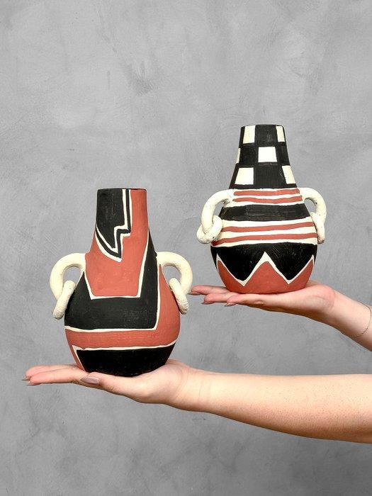 Decoratief ornament (2) - NO RESERVE PRICE -Wonderful Pair, Antiek en Kunst, Kunst | Designobjecten