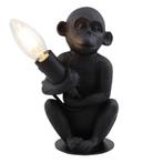 Moderne aap lamp zwart, Monkey, met schakelaar, Huis en Inrichting, Lampen | Tafellampen, Nieuw, Ophalen of Verzenden, Metaal