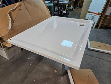 Plieger Kwadrant douchebak 120 x 90 x 5 cm acryl wit beschikbaar voor biedingen