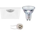 Voordeelset: LED Spot Set - Pragmi Pollon Pro - GU10 Fitting, Huis en Inrichting, Metaal of Aluminium, Nieuw, Ophalen of Verzenden