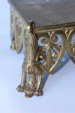 Wandtafel - Console - Brons - Console met griffioenen, Antiek en Kunst