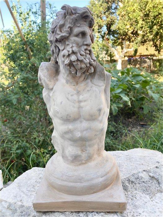 sculptuur, Dorso mitologico retro lino 38 cm h - 38 cm -, Antiek en Kunst, Curiosa en Brocante