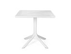 Nardi tuintafel Clip 80 glasvezel - Bianco, Tuin en Terras, Tuintafels, Ophalen of Verzenden, Nieuw