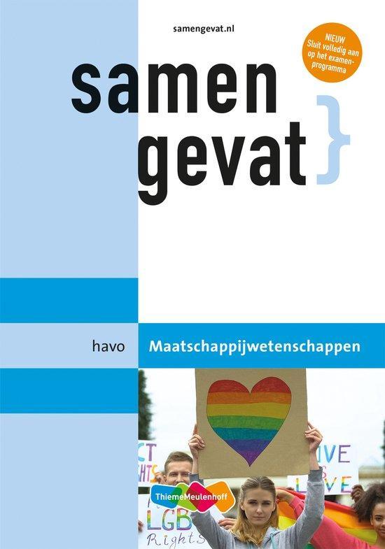 9789006641882 Samengevat havo Maatschappijwetenschappen, Boeken, Schoolboeken, Zo goed als nieuw, Verzenden