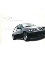2001 SAAB 9-3 INSTRUCTIEBOEKJE NEDERLANDS, Auto diversen, Handleidingen en Instructieboekjes