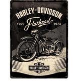 Harley-davidson reclamebord Flathead, Ophalen of Verzenden, Nieuw