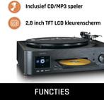 Lenco Platenspeler - Stereoset met DAB en Bluetooth - MC-460, Verzenden, Zo goed als nieuw