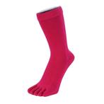 TOETOE Everyday Mid-Calf effen teensokken  Fuchsia - 35-46, Nieuw, Kleding, Verzenden