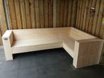 Nieuw hoekbank steigerhout, Tuin en Terras, Nieuw, Steigerhout, Bank, Loungeset
