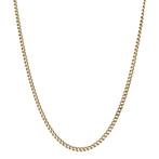 Gouden lengtecollier gourmet 65 cm 14 krt, Ophalen of Verzenden, Nieuw