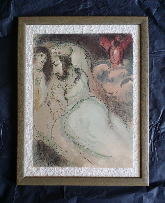 Marc Chagall (1887-1985) - Sara y Abimelec, original, Antiek en Kunst, Antiek | Overige Antiek