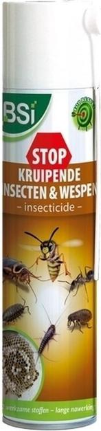 BSI STOP KRUIPENDE INSECTEN EN WESPEN SPRAY 400 ML