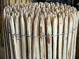 Kastanjehout, Kastanje palen, Kastanje hekwerk beschikbaar voor biedingen