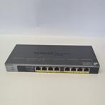 Netgear GS108LP Switch Incl. Adapter | Nette Staat, Computers en Software, Netwerk switches, Ophalen of Verzenden, Nieuw