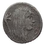 Romeinse Republiek. L. Hostilius Saserna. 48 BC. Denarius